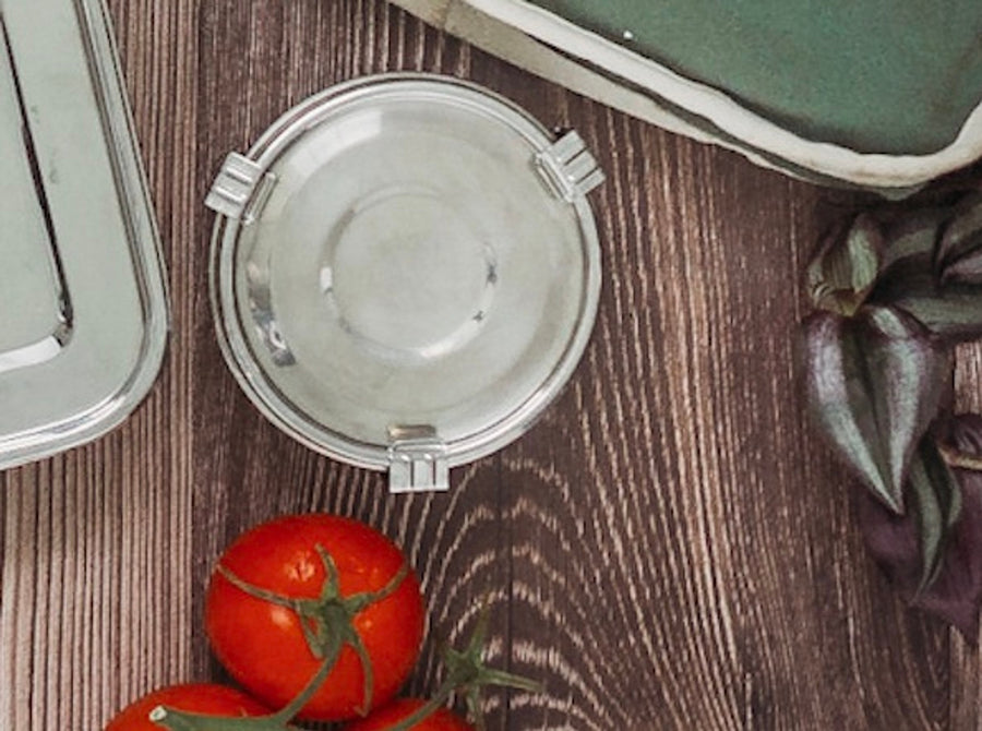 Stainless steel container - 8 cm / 3.14