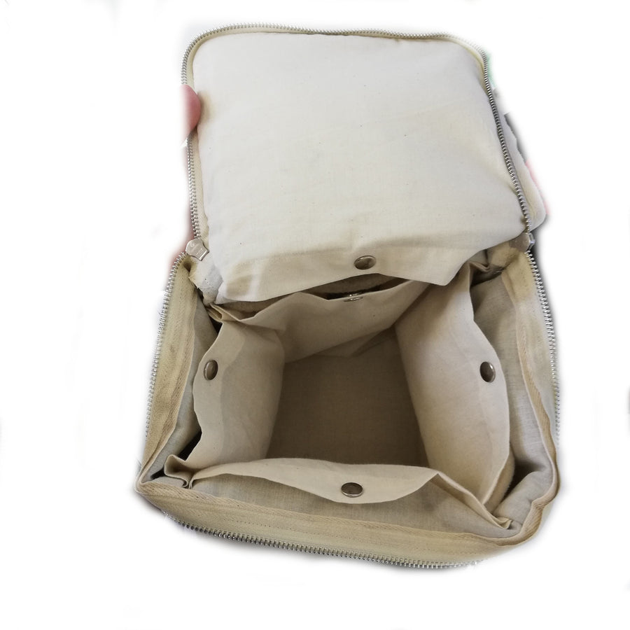 Plastic-Free Clean Lunch Bag - Square - Black