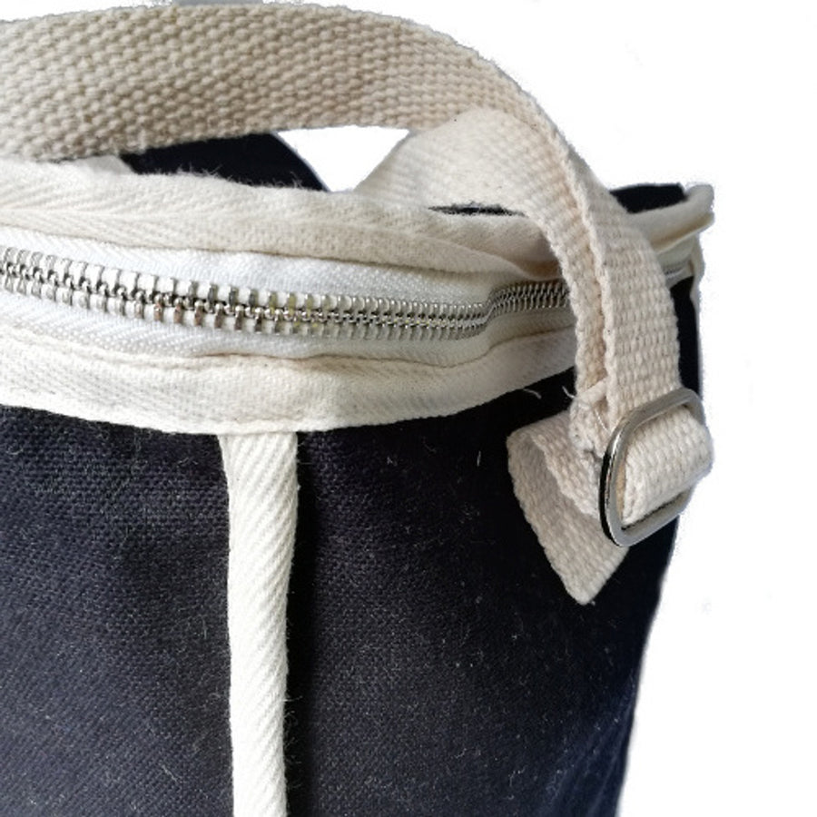 Plastic-Free Clean Lunch Bag - Square - Black