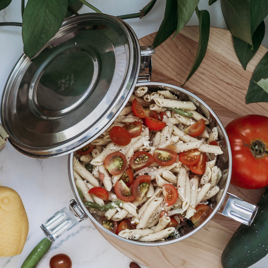 Stainless Steel Airtight Watertight Food Storage Container - 16 cm / 6.25 in.